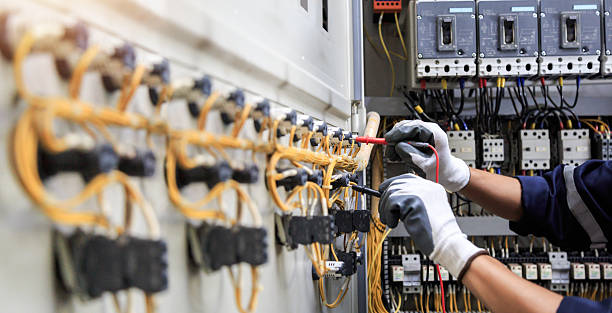 Professional Electrician technician working in South Houston, TX